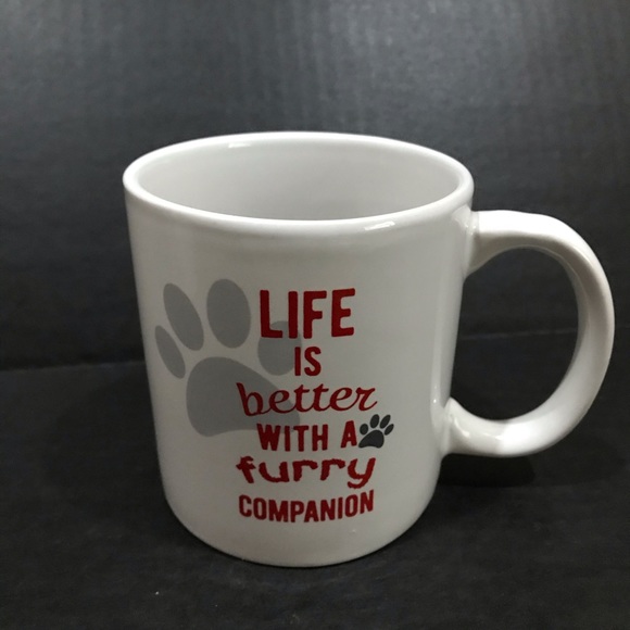 Pet Lover Coffee Tea Mugs Lot of 2 Ceramic 12oz - Picture 6 of 12